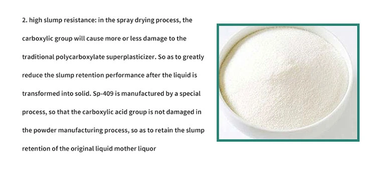 Concrete Accelerator Products Quick Setting Admixture Polycarboxylate Ether Based Superplasticizer