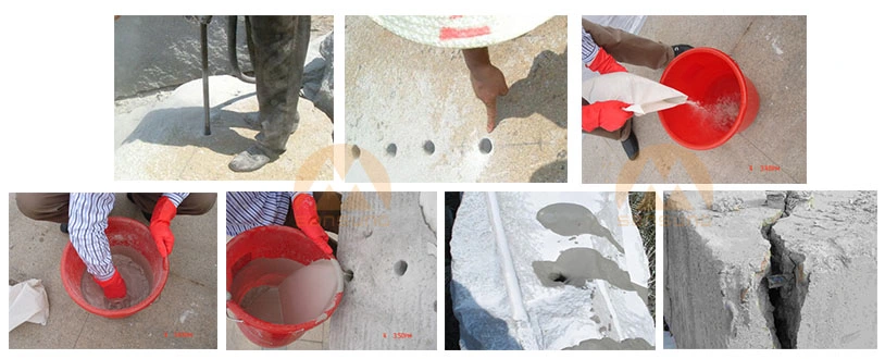 High Range Soundless Expansion Mortar Expanding Demoliting Rock Crack Breaking Grout